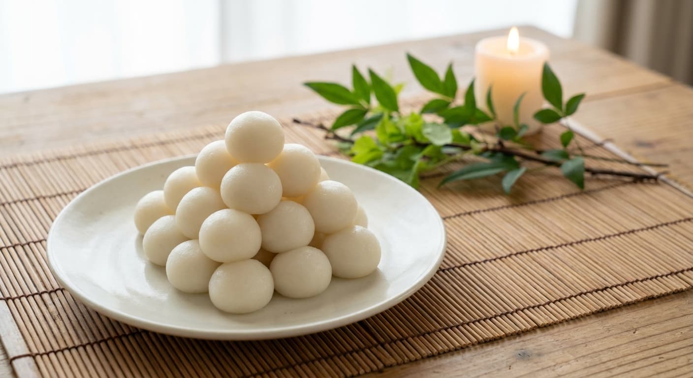 Obon Dango (お盆団子) - authentic japanese recipe