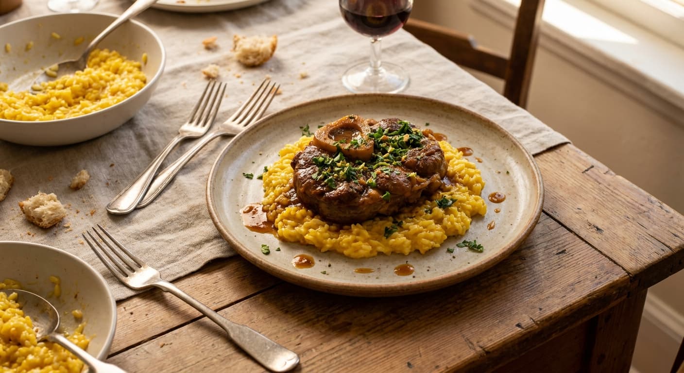 Osso Buco — Milanese Braised Veal Shanks - authentic italian recipe