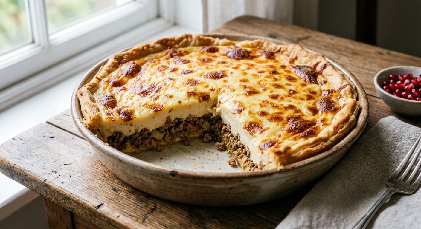 Pai Goosht — Persian Savory Meat Pie - authentic persian recipe