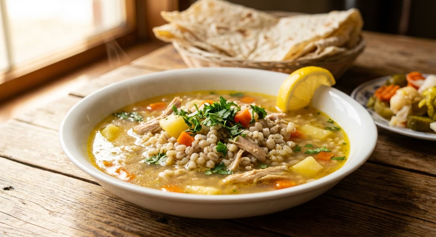 Persian Barley Soup - authentic persian recipe