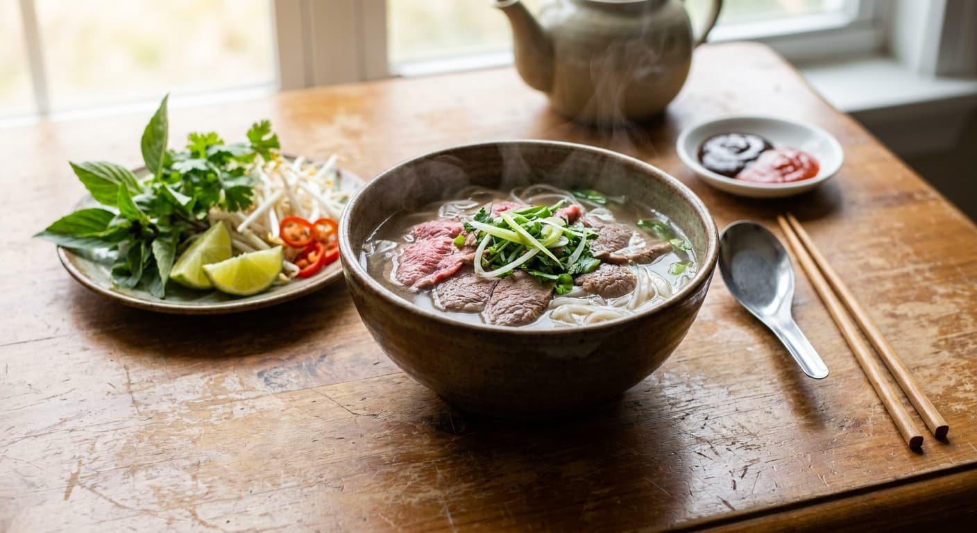 Beef Pho — Vietnamese Beef Noodle Soup - authentic vietnamese recipe