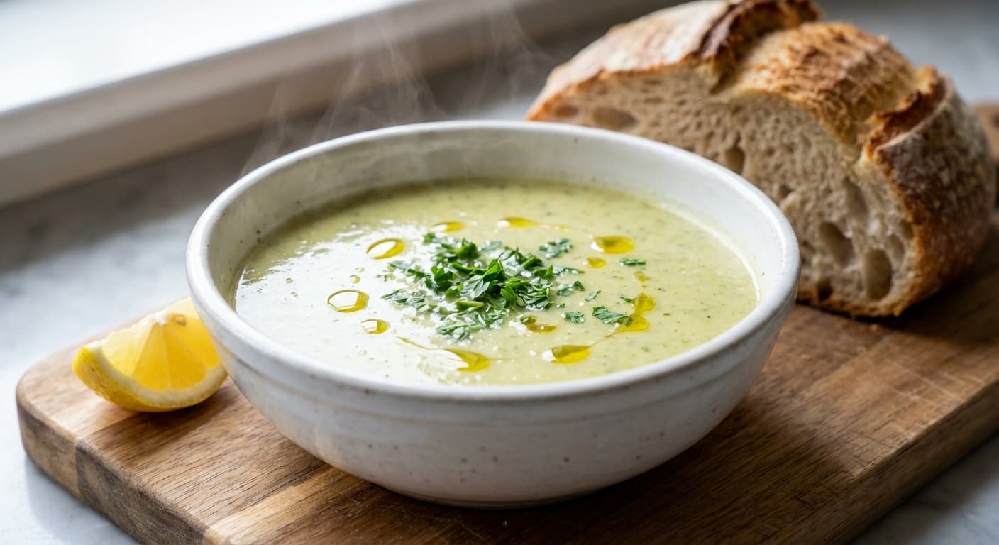 Potage Morgh o Broccoli — Velvety Chicken and Broccoli Soup - authentic persian recipe