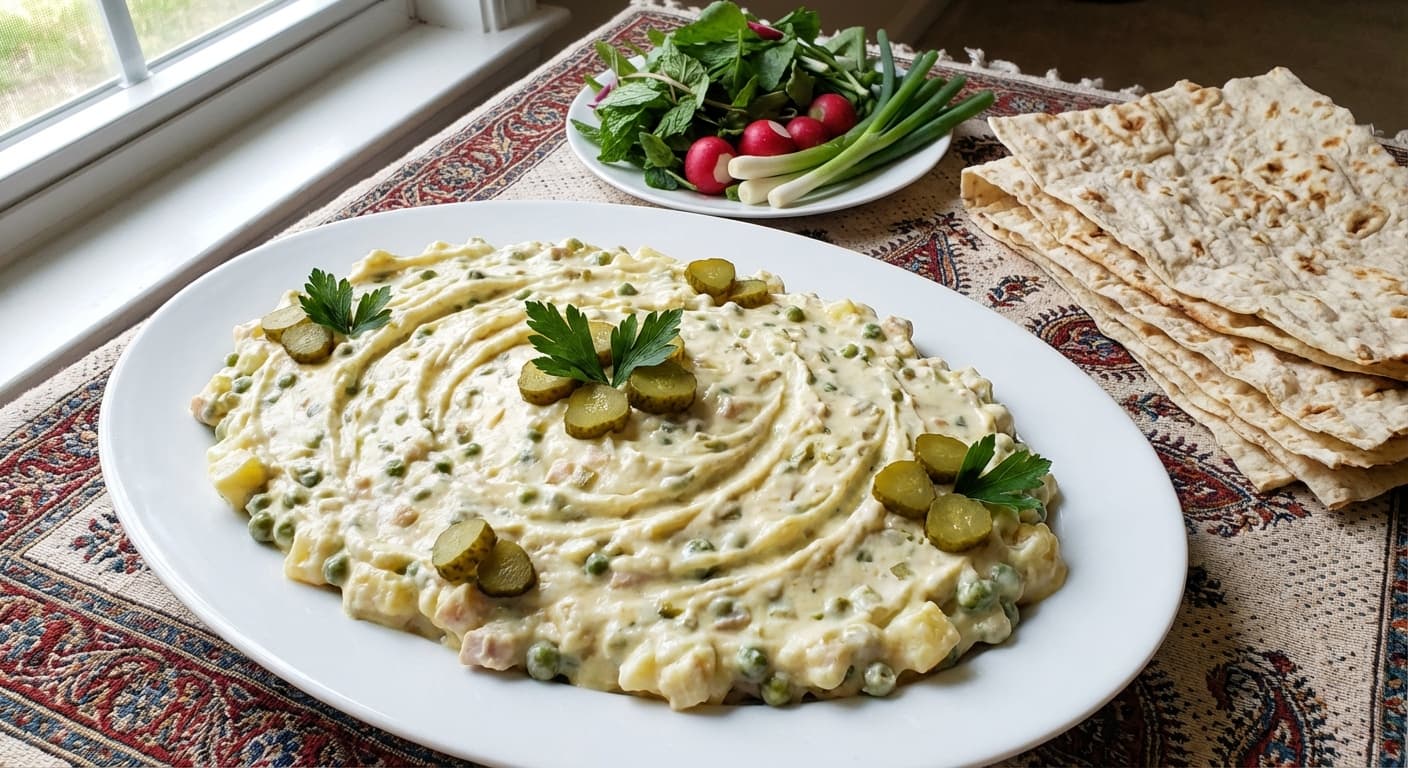 Salad Olivieh - authentic persian recipe