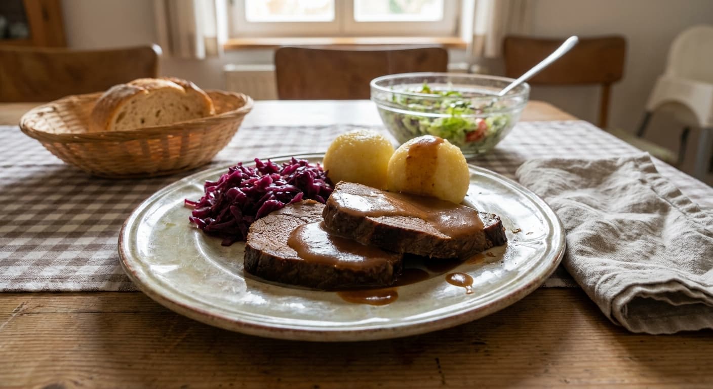 Sauerbraten — German Marinated Pot Roast - authentic german recipe