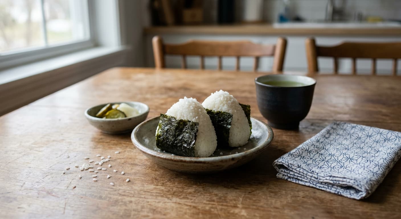 Salted Rice Balls — Simple Japanese Hand-Pressed Rice - authentic japanese recipe