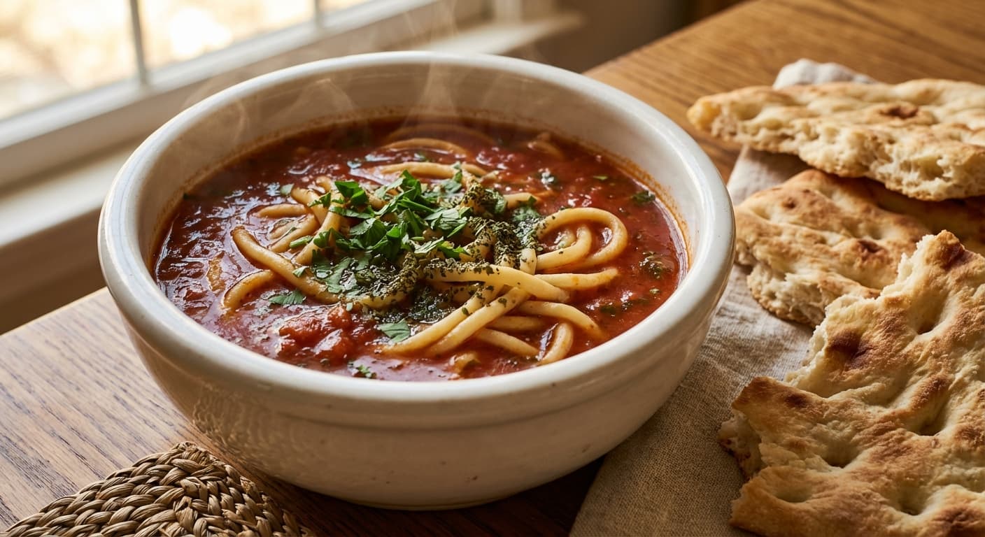 Soup - e Gojeh Farangi ( ) - authentic persian recipe