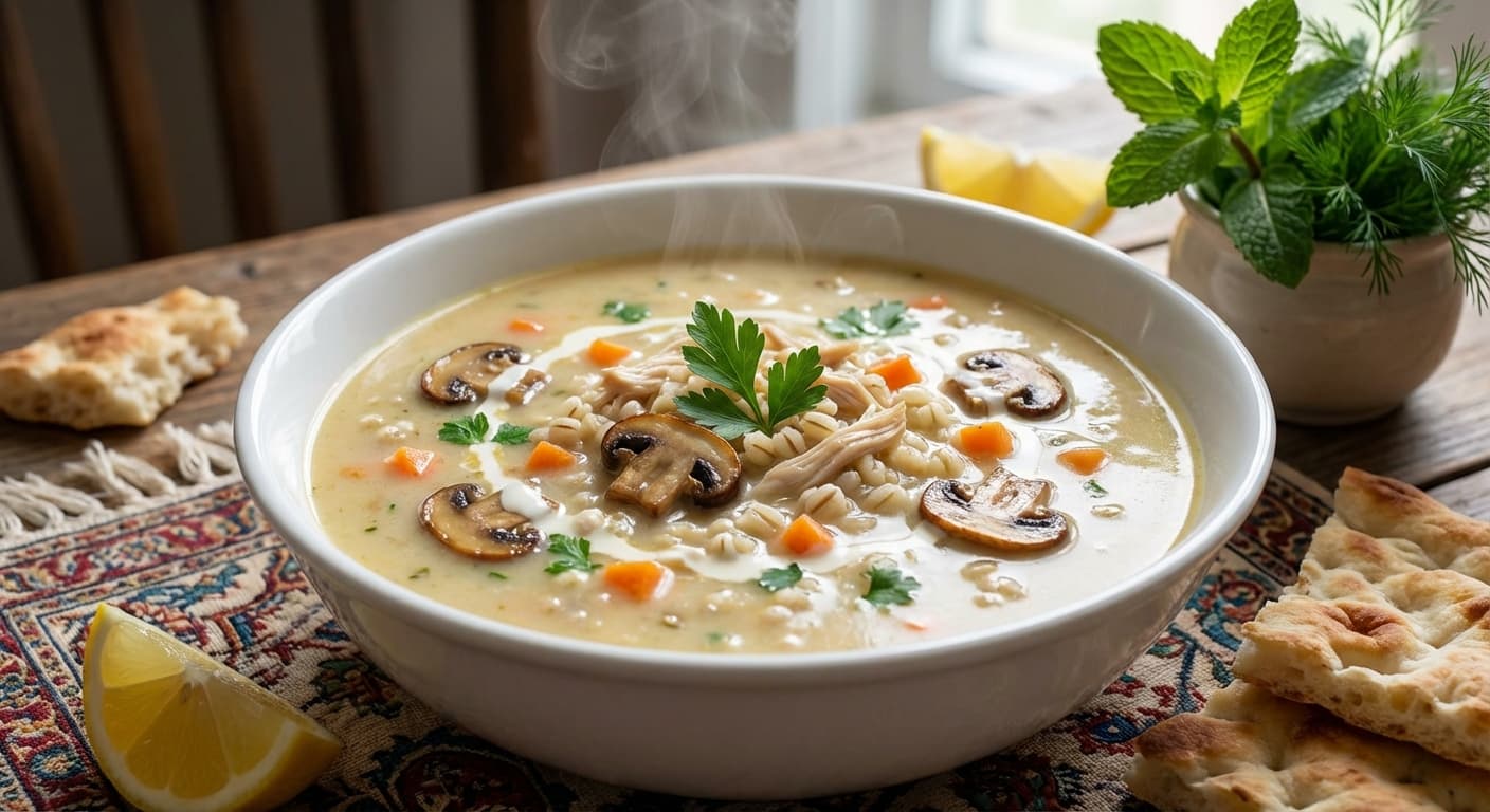Soup-e Jo — Persian Creamy Barley Soup - authentic persian recipe
