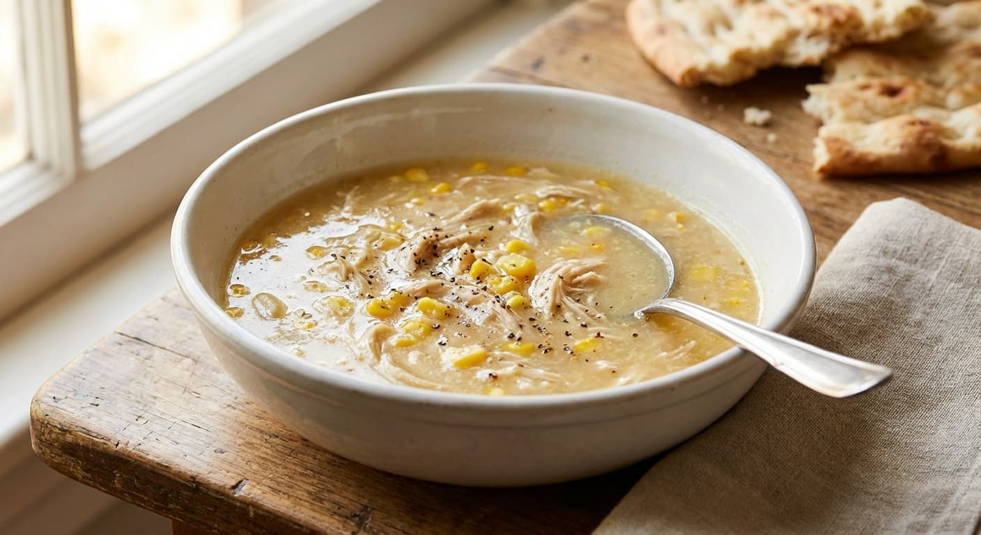 Soup-e Zorrat ba Morgh — Persian Chicken and Corn Comfort Soup - authentic persian recipe