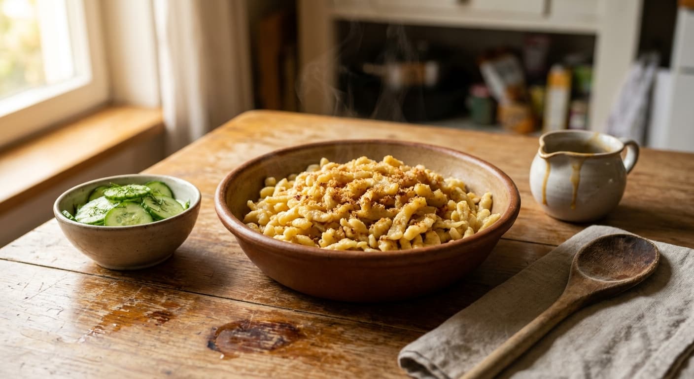 Spaetzle — Tender German Egg Noodles - authentic german recipe