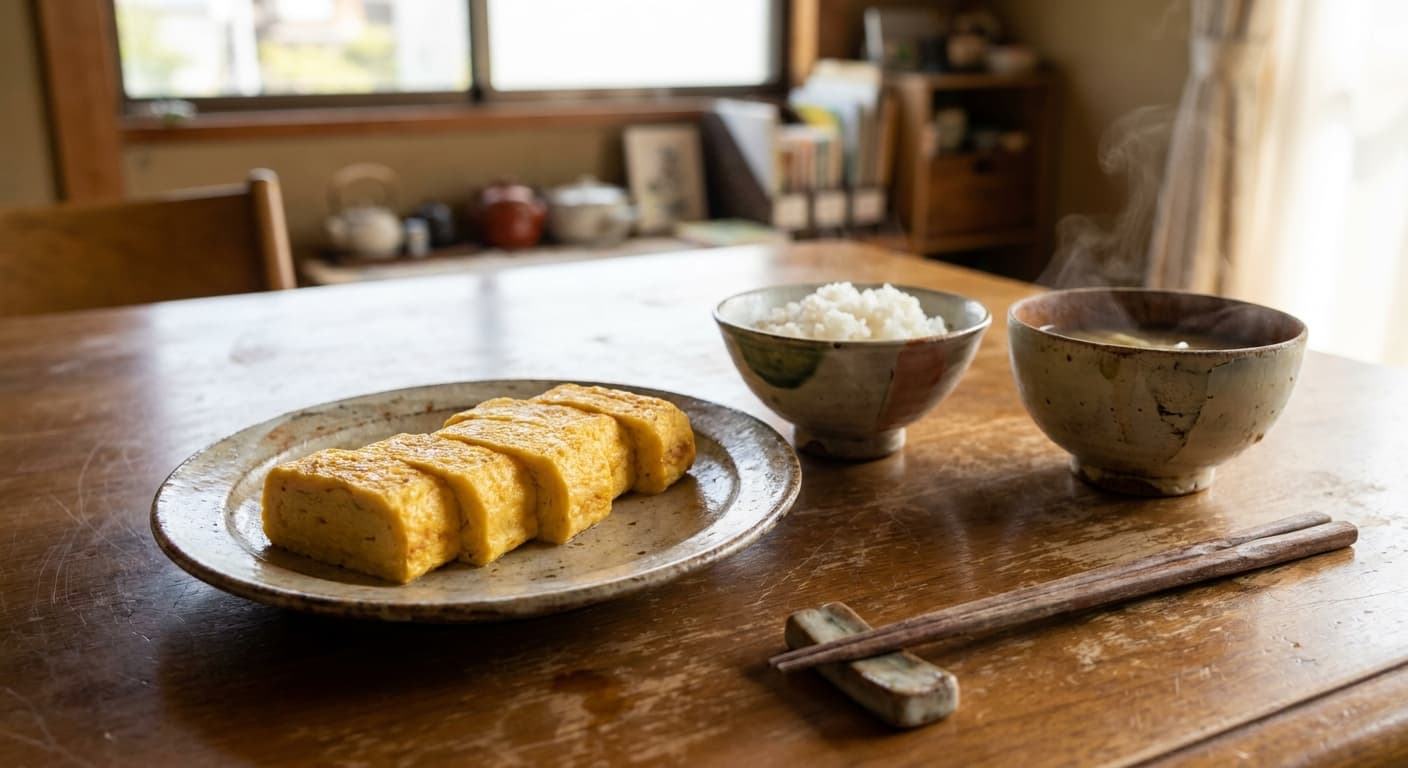 Tamagoyaki — Japanese Rolled Omelette - authentic japanese recipe