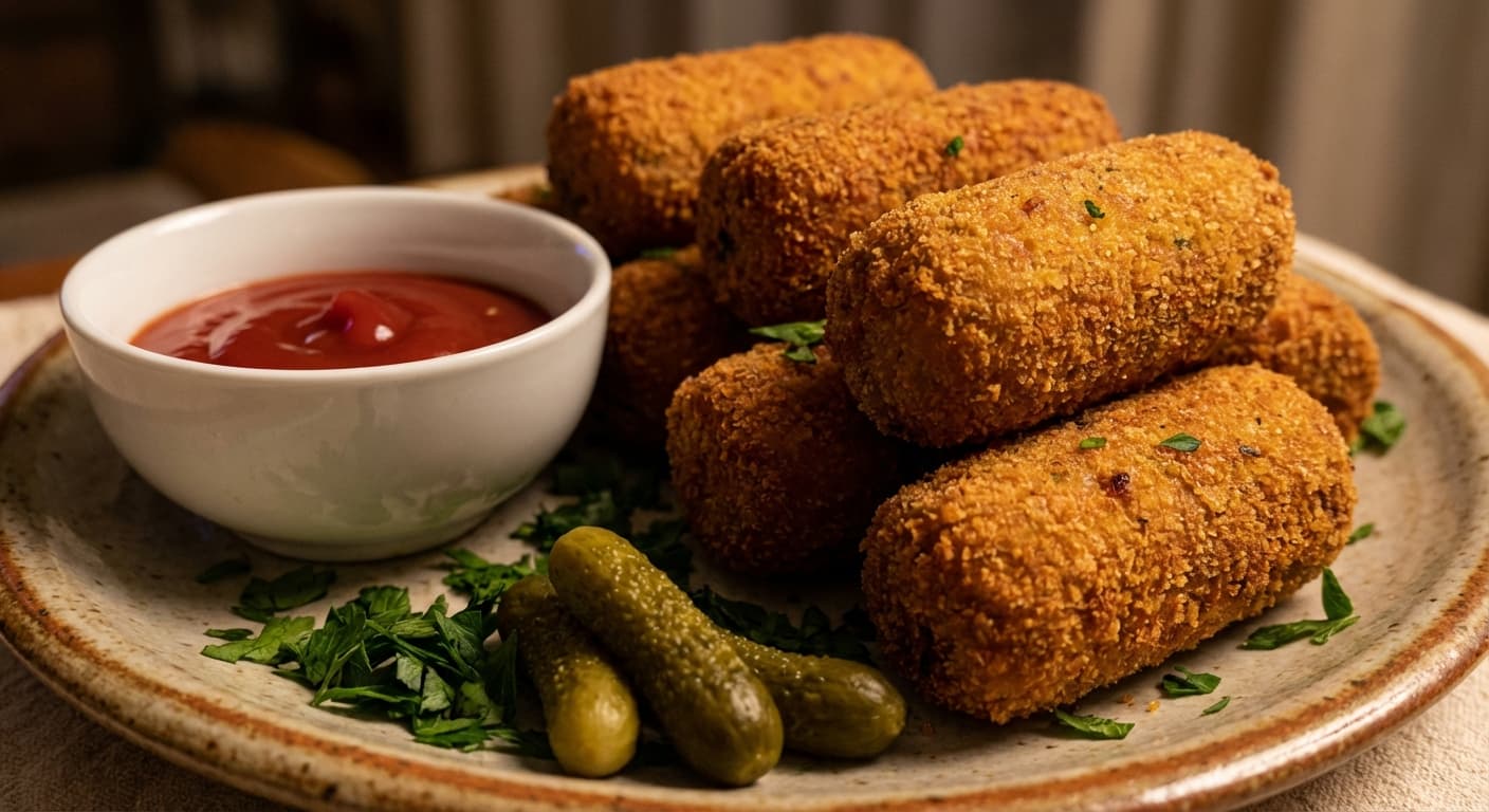 Tan Mahi Angoshti — Persian Finger-Sized Tuna Fritters - authentic persian recipe