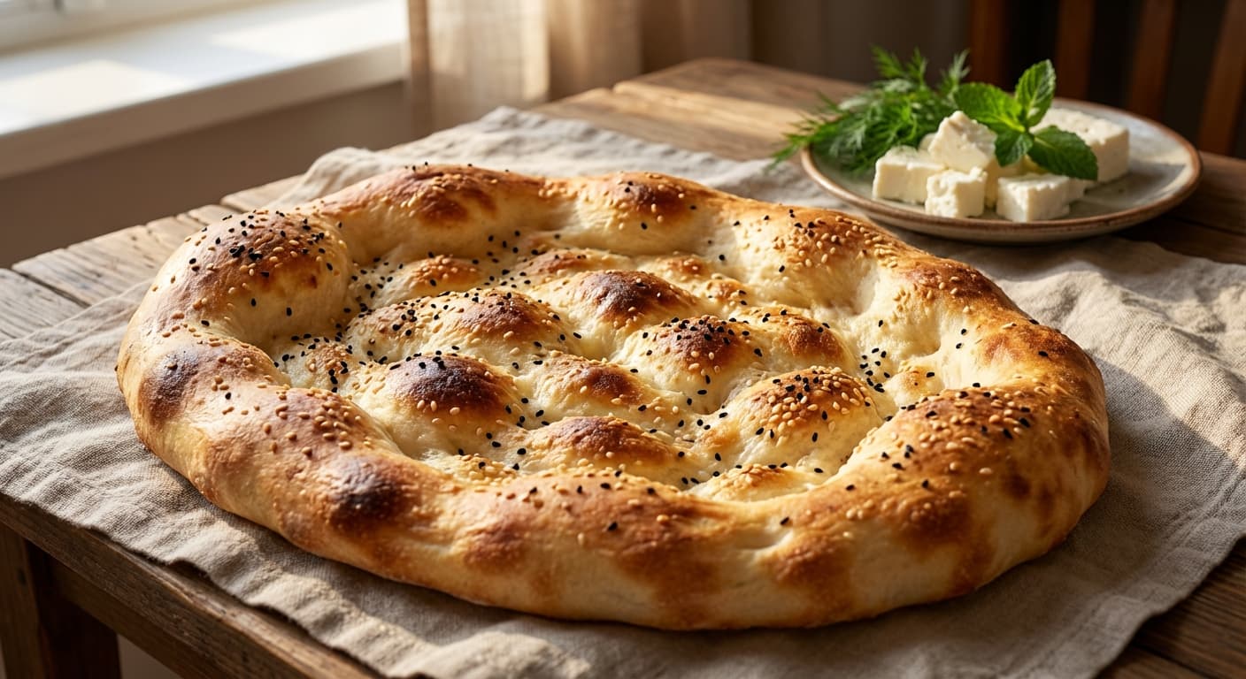 Tandir Bread — Azerbaijani Tandoor Clay Oven Flatbread - authentic azerbaijani recipe