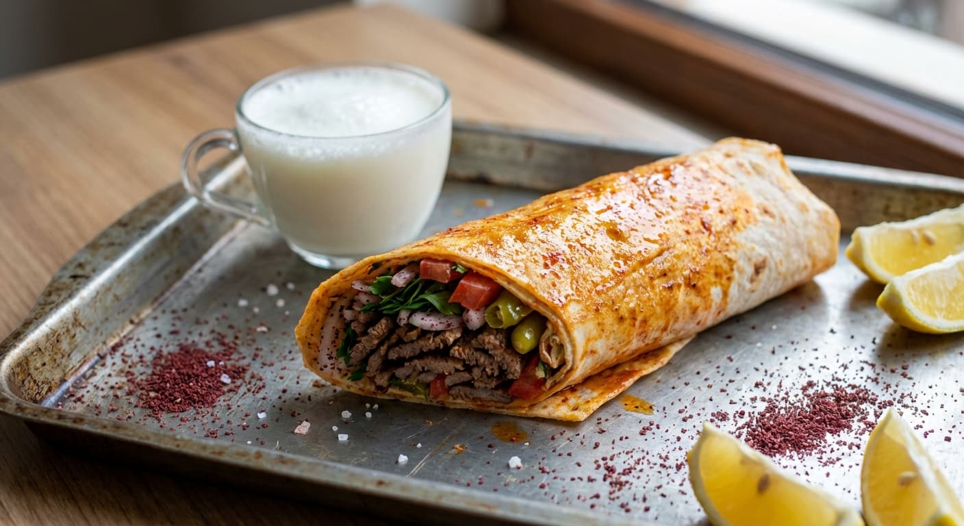 Tantuni — Turkish Spiced Beef Wrap from Mersin - authentic turkish recipe