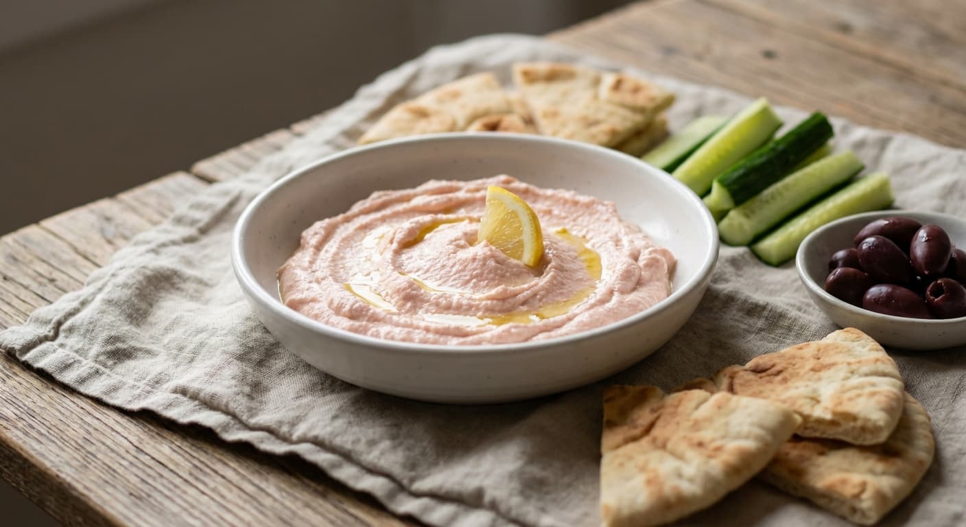 Taramasalata — Greek Fish Roe Dip with Lemon - authentic greek recipe