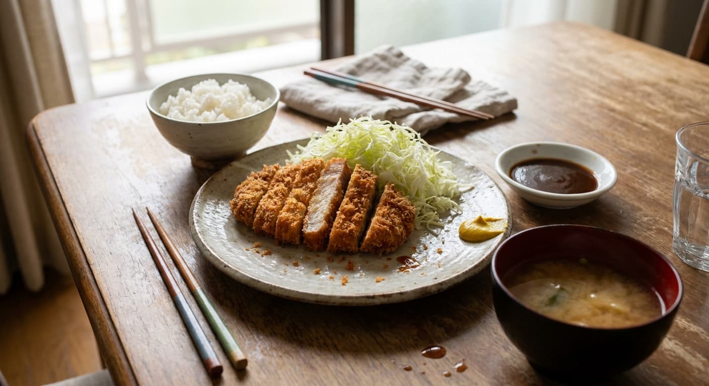 Tonkatsu — Crisp Japanese Pork Cutlet - authentic japanese recipe