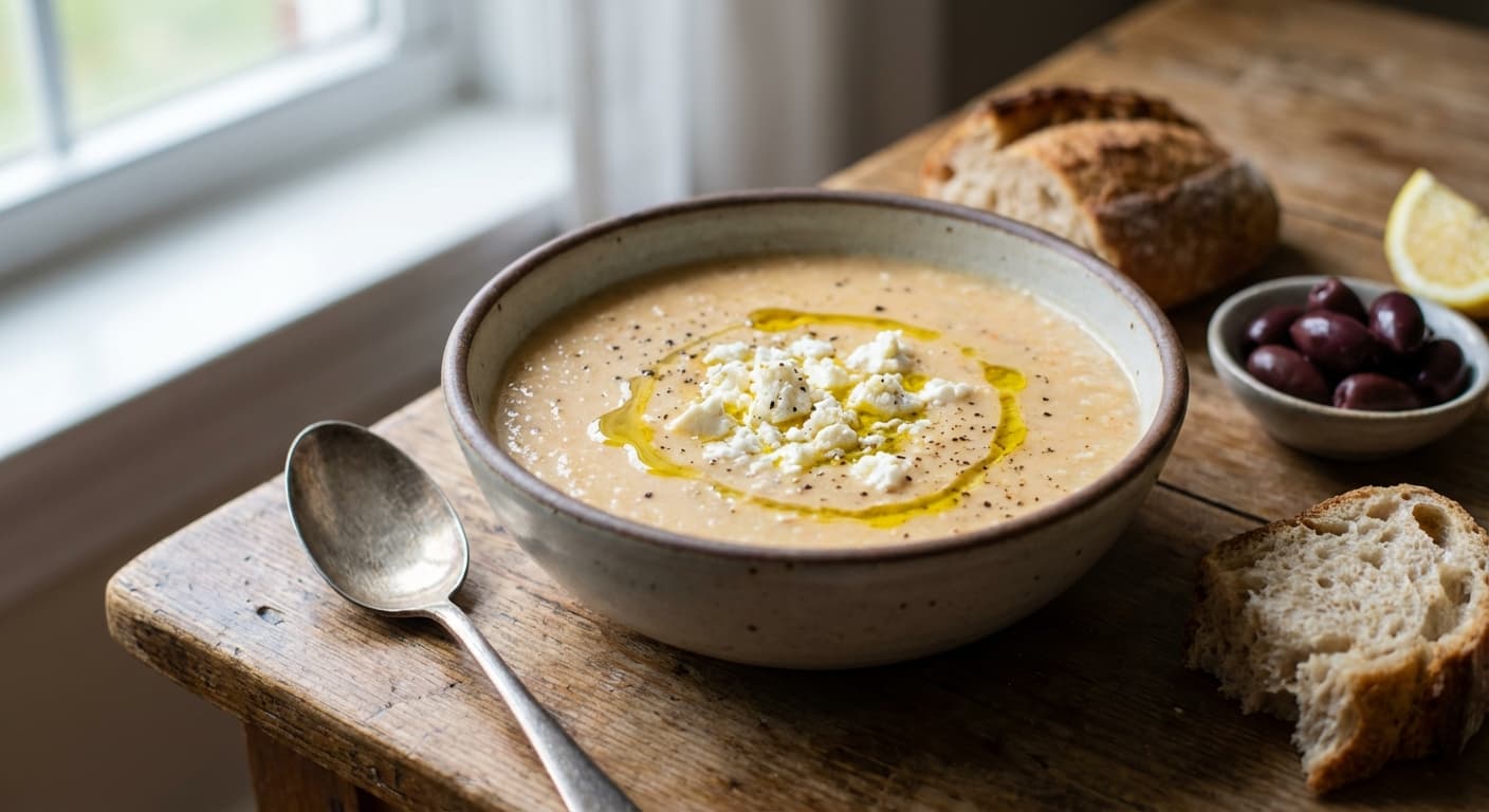 Trahanas Soup — Greek fermented grain comfort soup - authentic greek recipe