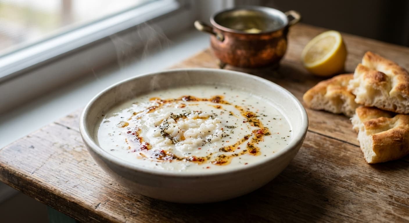 Yayla Soup — Turkish Yogurt, Mint, and Rice Comfort Soup - authentic turkish recipe