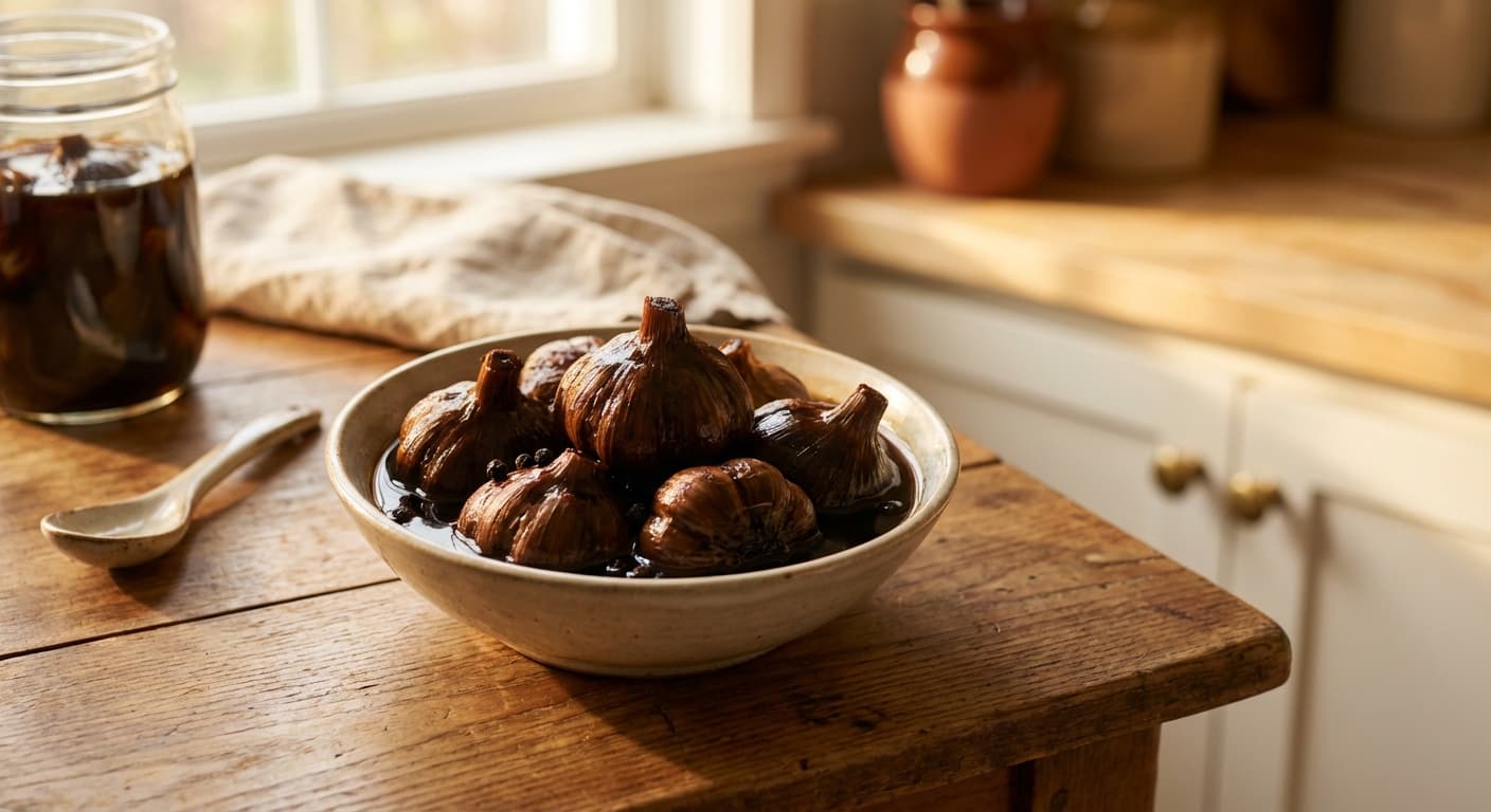 Sir Torshi — Aged Persian Garlic Pickle - authentic persian recipe