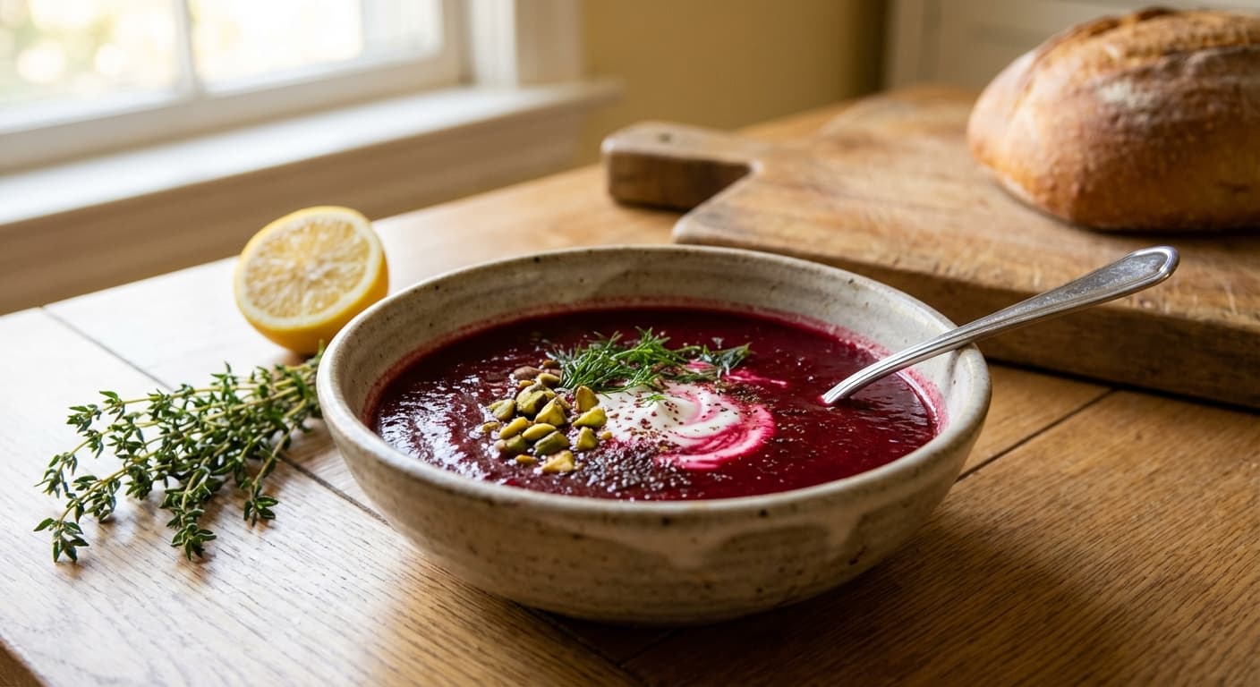 Soop-e Laboo — Persian Velvet Beetroot Soup - authentic persian recipe