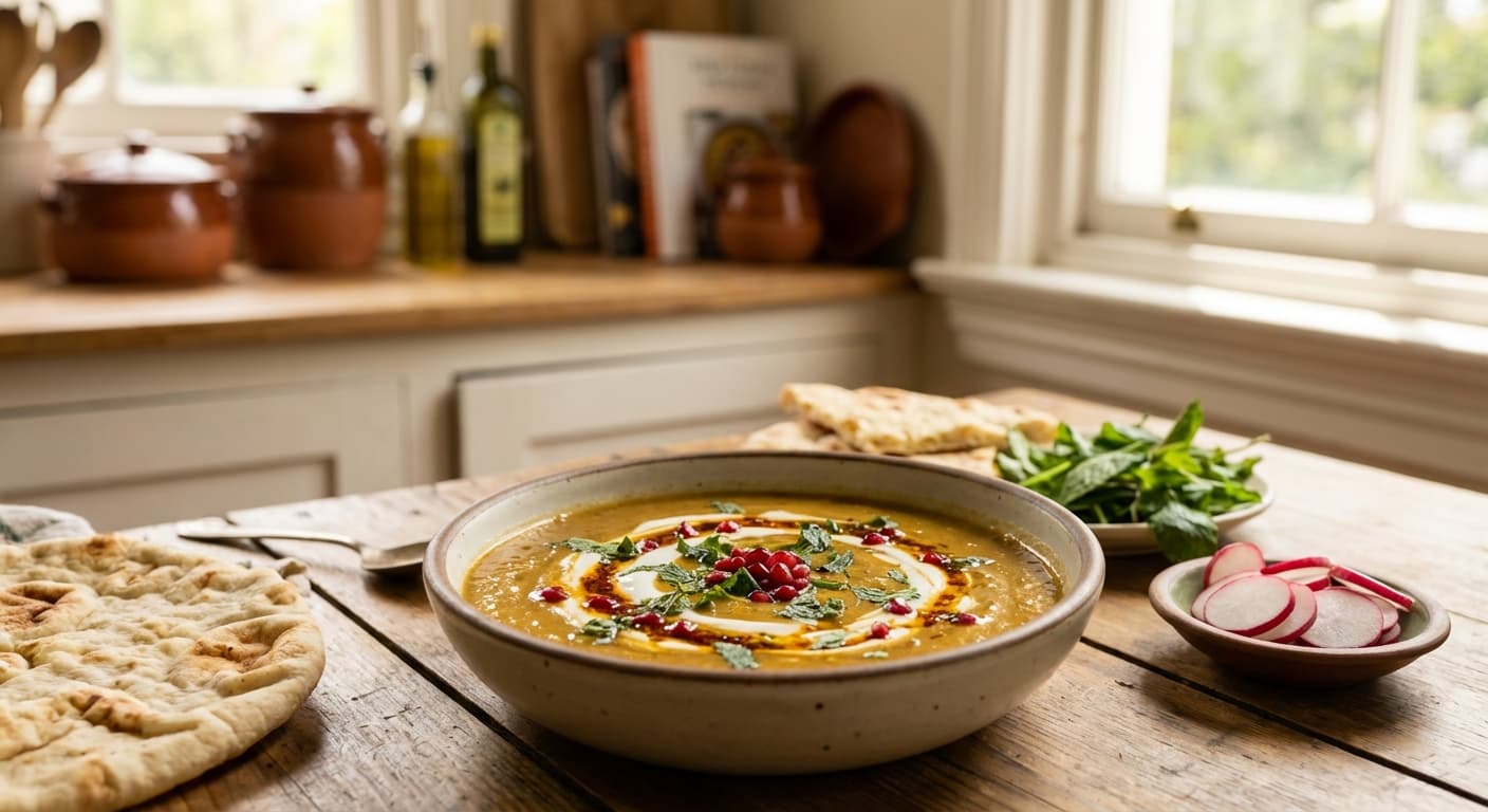 Soup-e Bademjan — Persian Eggplant Soup - authentic persian recipe