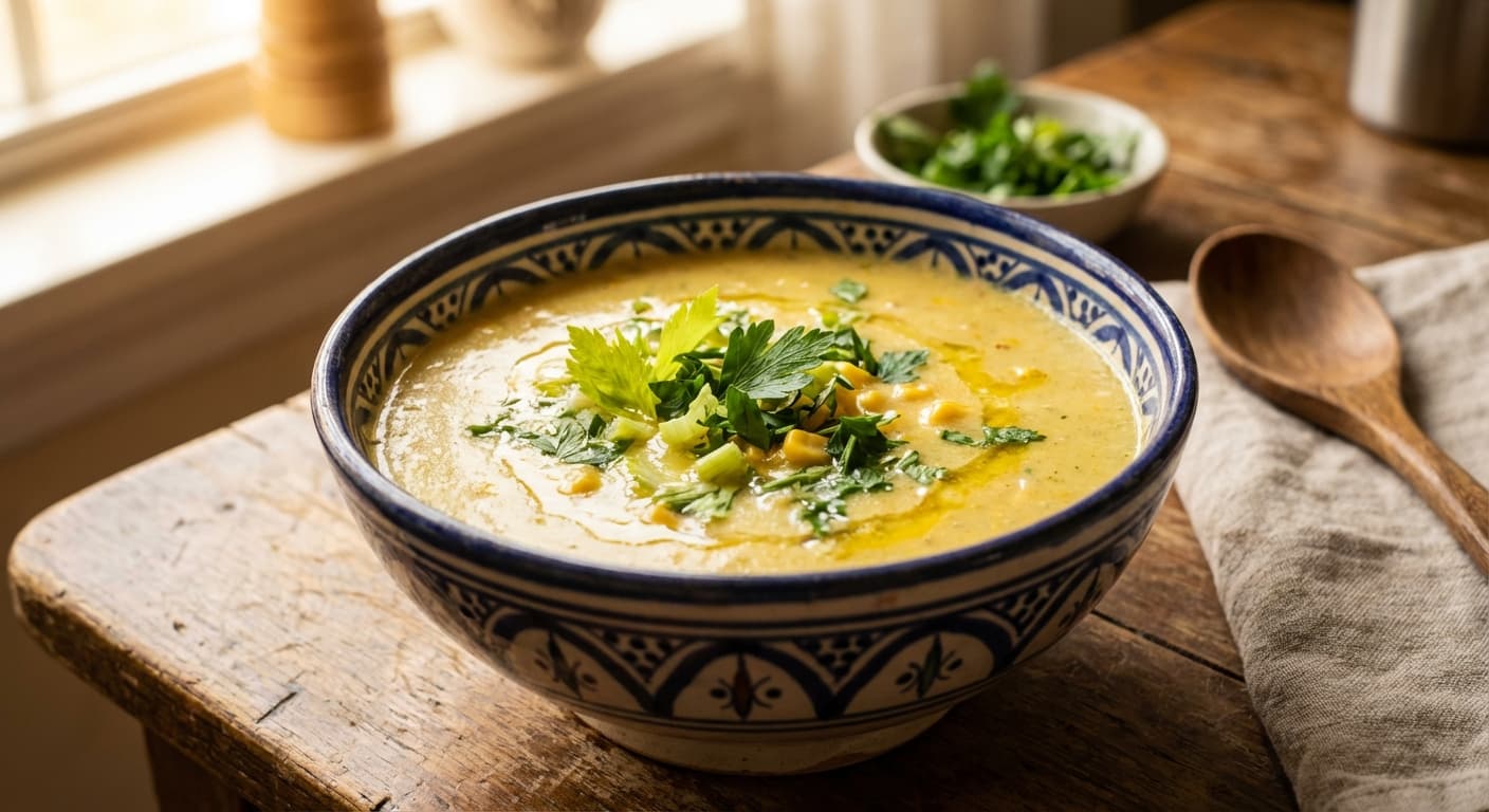 Soup-e Balal — Persian Creamy Corn Soup - authentic persian recipe