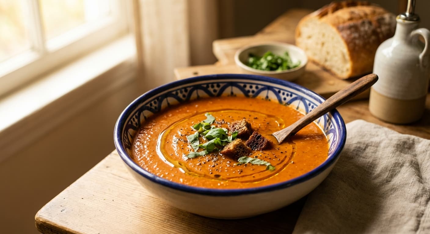 Soup-e Gojeh Farangi — Persian Tomato Soup - authentic persian recipe