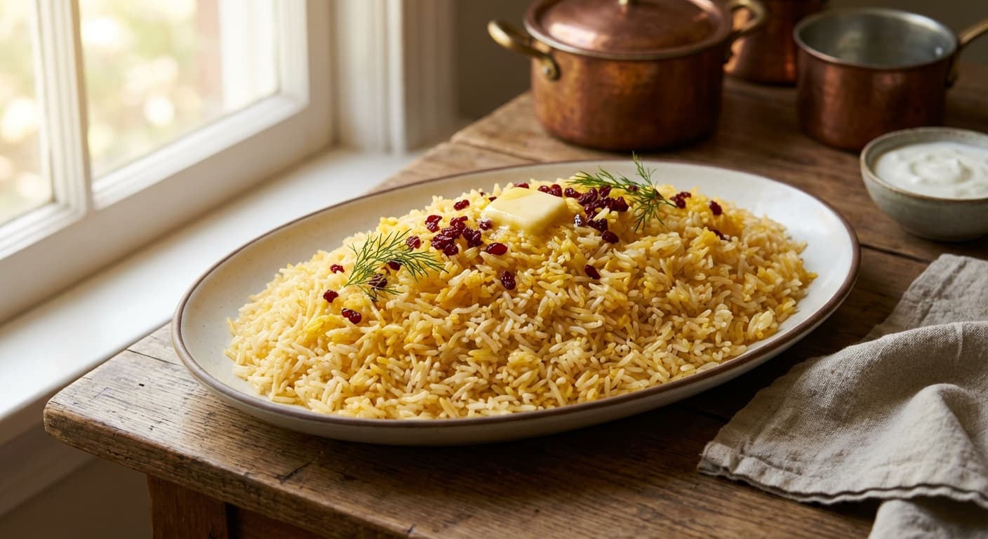 Kateh — Persian Absorption Rice - authentic persian recipe
